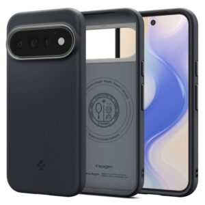 Dėklas Spigen Nano Pop MagSafe Google Pixel 11 Pro, juodas ir pilkas