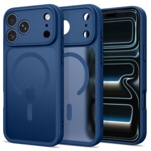 Dėklas Tech-Protect BasicMag MagSafe iPhone 17 Pro / 18 Pro, matinis tamsiai mėlynas