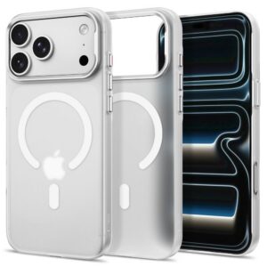 Dėklas Tech-Protect MagZero MagSafe iPhone 17 Pro / 18 Pro, matinis baltas
