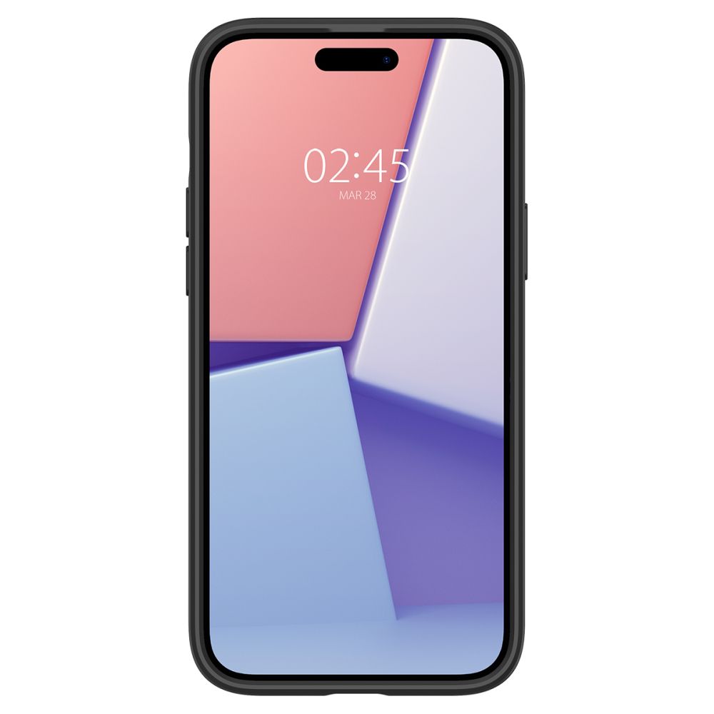 Dėklas Spigen Ultra Hybrid iPhone 15, matinis juodas - Image 3