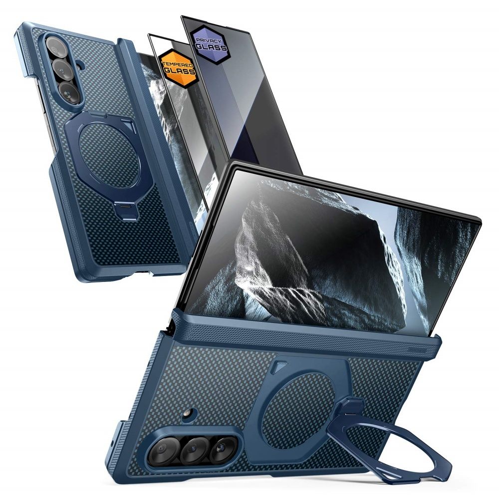 Dėklas Supcase UB Aero MagSafe Galaxy Z Fold 8 Ultra, mėlynas - Image 2