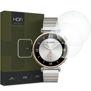 Apsauginis stiklas Hofi Glass Pro+ 2 vnt. Huawei Watch GT 4 (41 mm), skaidrus