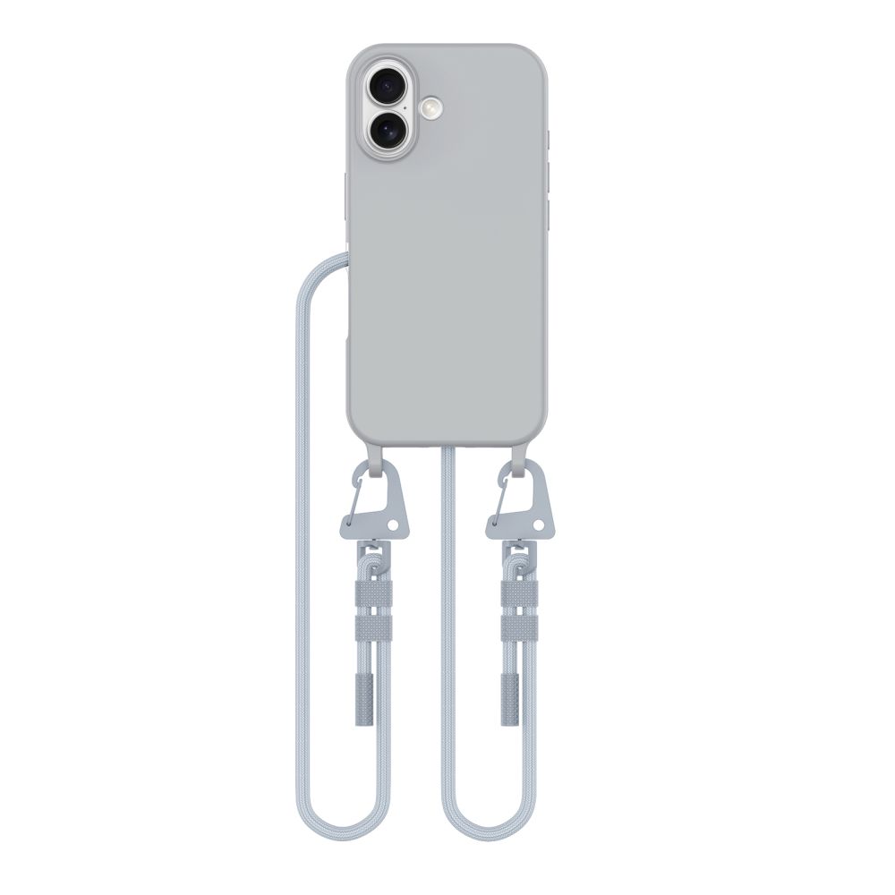 Dėklas Tech-Protect Magnecklace MagSafe iPhone 16, pilkas - Image 2