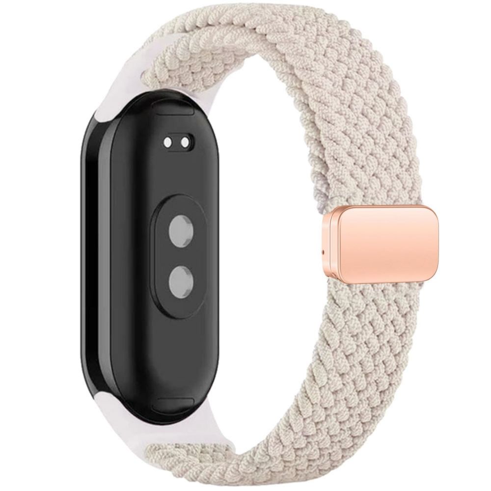 Dirželis Tech-Protect Nylonmag Xiaomi Smart Band 8 / 9 / 10 / NFC, šviesiai auksinis - Image 2
