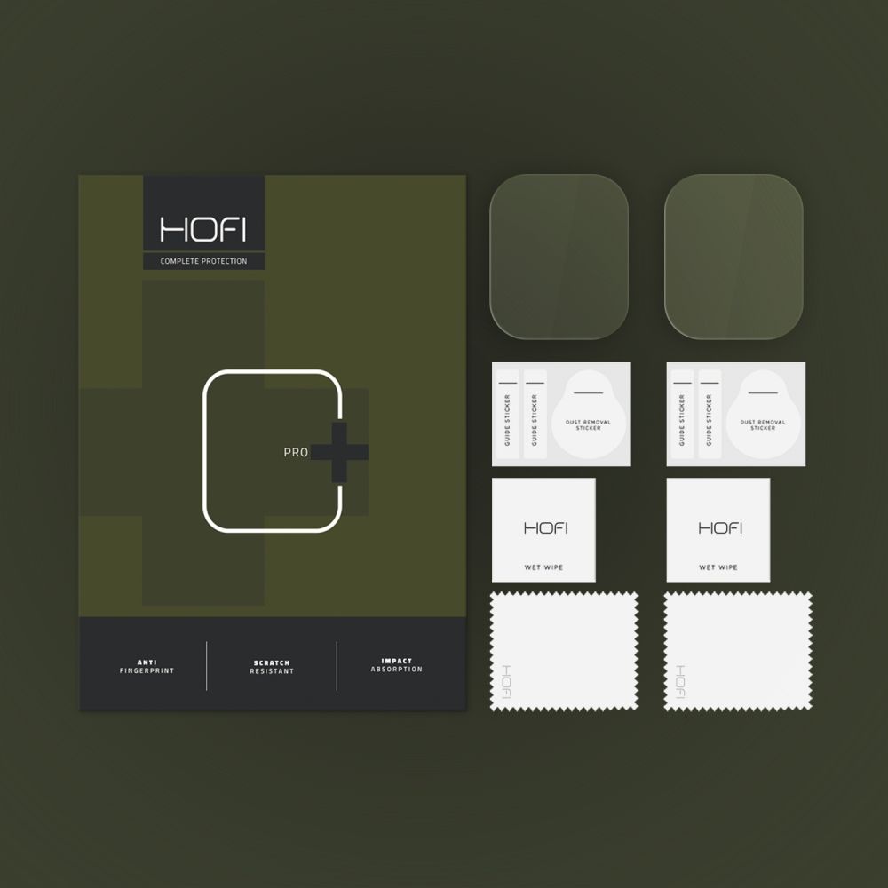 Apsauginis stiklas Xiaomi Redmi Watch 5 Active Hofi Glass Pro+, 2 vnt., skaidrus - Image 2