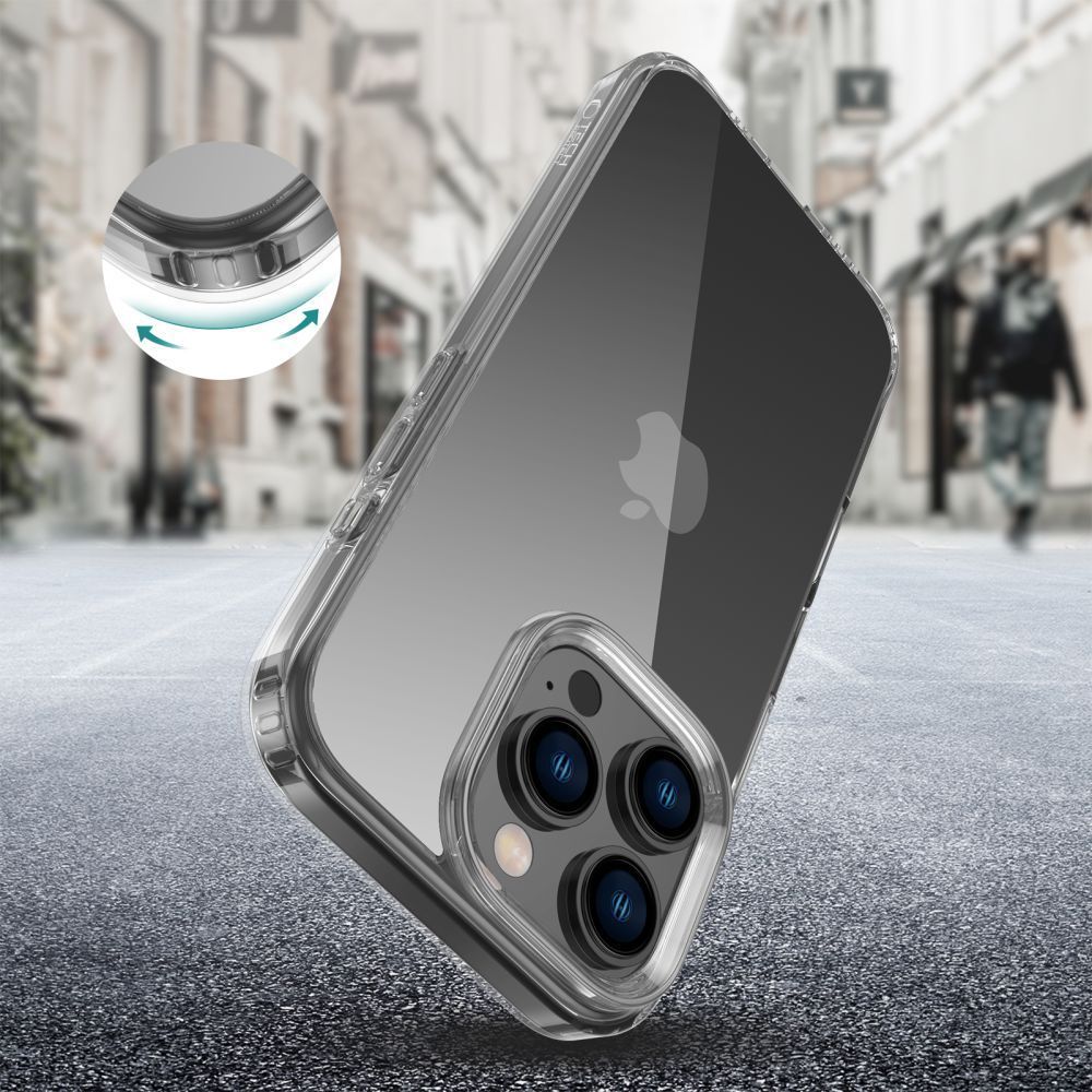 Dėklas Tech-Protect Flexair Hybrid Xiaomi 14T Pro, skaidrus - Image 2