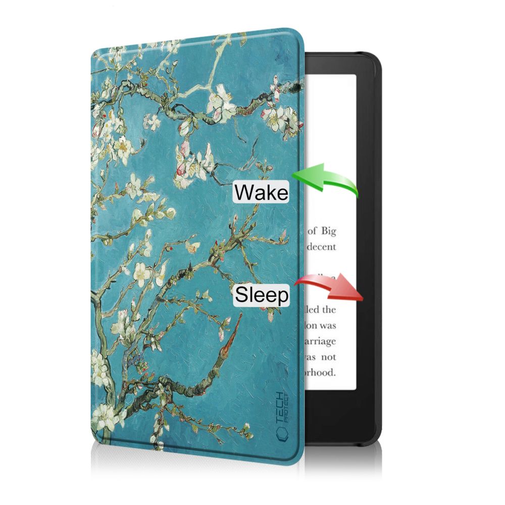 Dėklas Tech-Protect SmartCase Kindle Paperwhite 6 / Colorsoft / Signature Edition, rožinis - Image 2