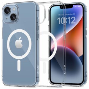 Dėklas Tech-Protect FlexAir MagSafe iPhone 13 / 14, skaidrus
