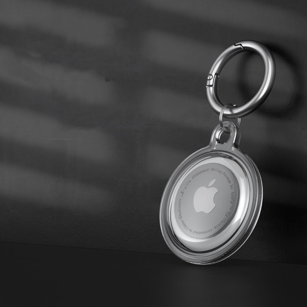 Dėklas Tech-Protect Icon Apple AirTag 1/2, skaidrus - Image 3
