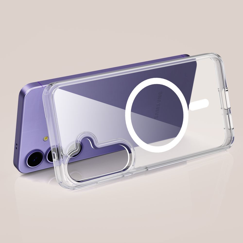 Dėklas Tech-Protect Flexair Hybrid MagSafe Samsung Galaxy A56 5G, skaidrus - Image 3
