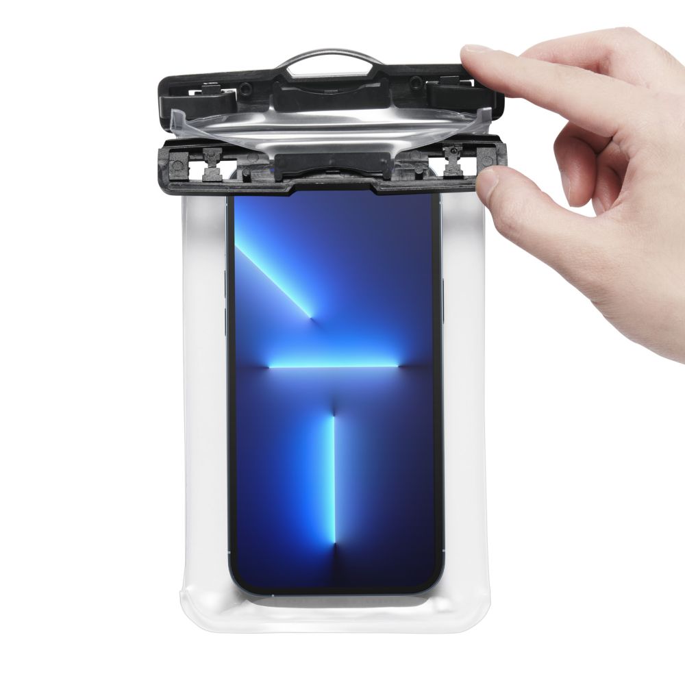 Dėklas Spigen A601 Universal Waterproof Case Skaidrus - Image 5