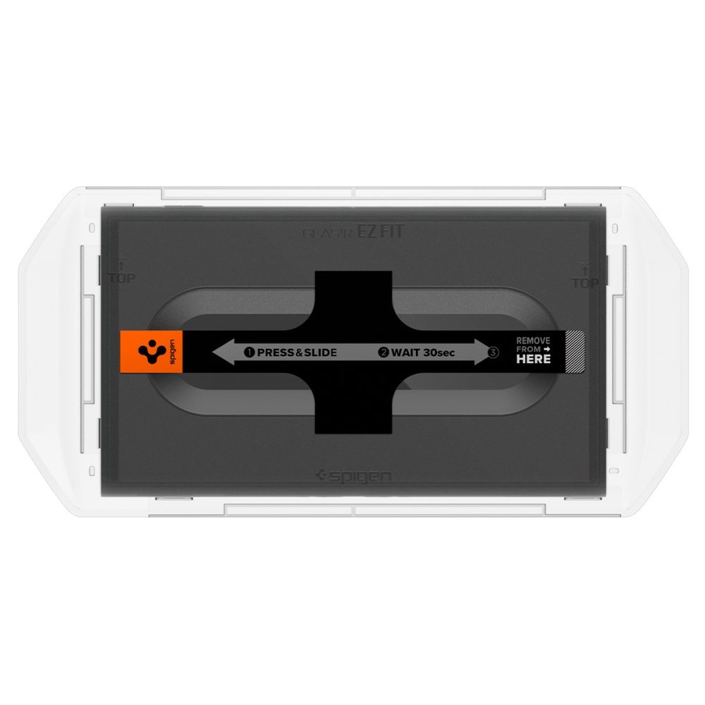 Apsauginis stiklas Spigen Glas.tR EZ Fit Nintendo Switch 2, 2 vnt., skaidrus - Image 3