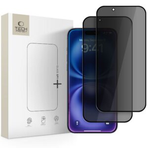 Apsauginis stiklas Tech-Protect Glass Spy+ Privacy, iPhone Air, 2 vnt.