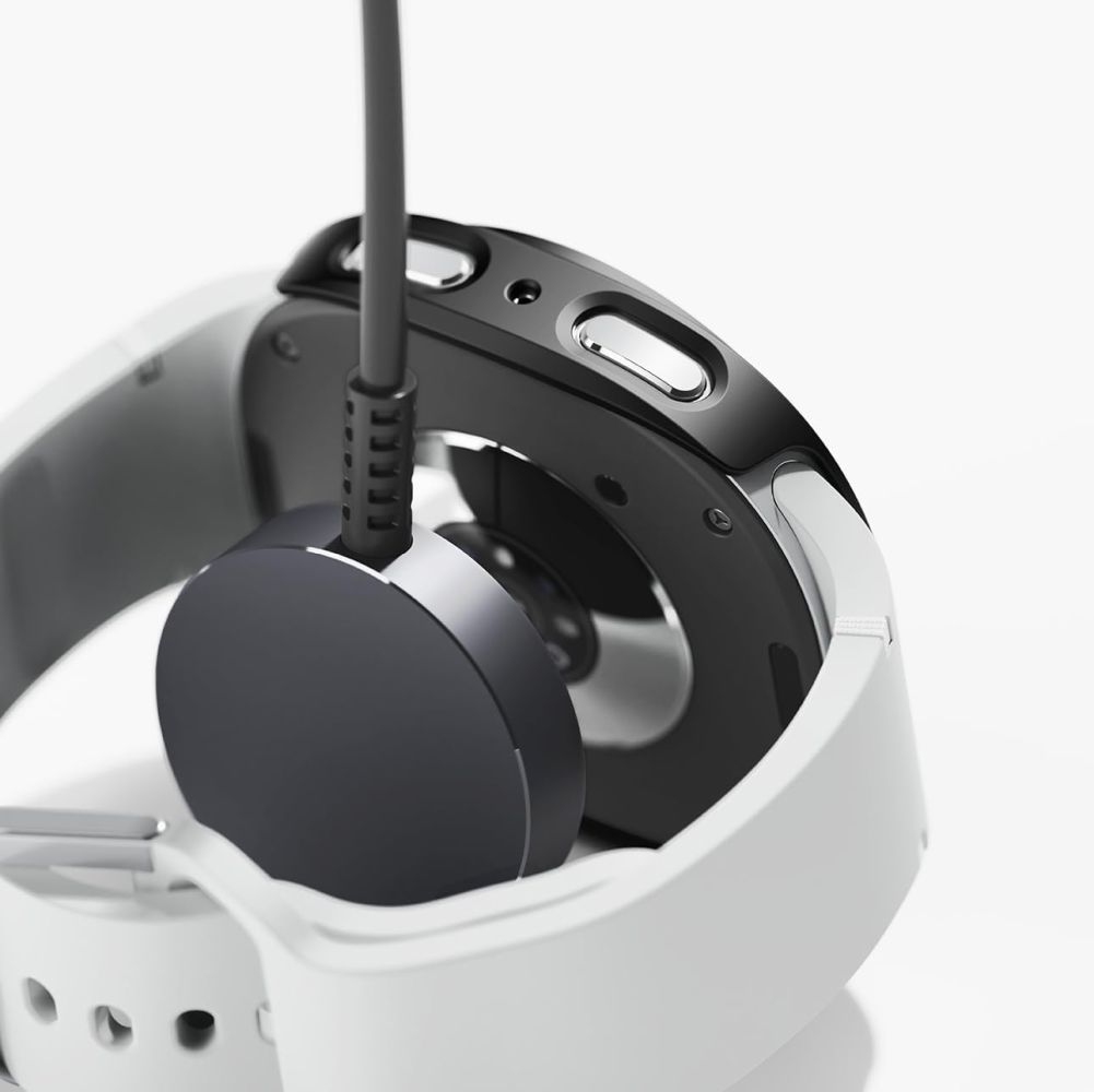 Dėklas Ringke Slim Samsung Galaxy Watch 8 / 9 (40 mm), 2 vnt., skaidrus ir matinis juodas - Image 3
