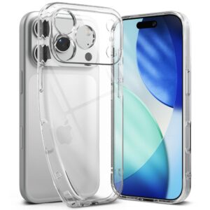 Dėklas Ringke Air iPhone 17 Pro, skaidrus
