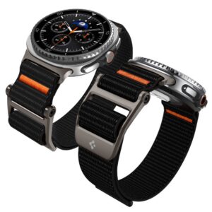 Dirželis Spigen DuraPro Flex Samsung Galaxy Watch 8 / 9 / Classic (40 / 44 / 46 mm), juodas