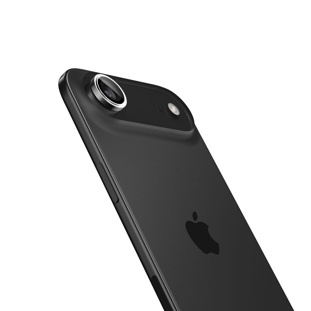 Kameros apsauginis stiklas Spigen Optik Pro Glas.tR EZ Fit iPhone Air, 2 vnt., sidabrinis - Image 3