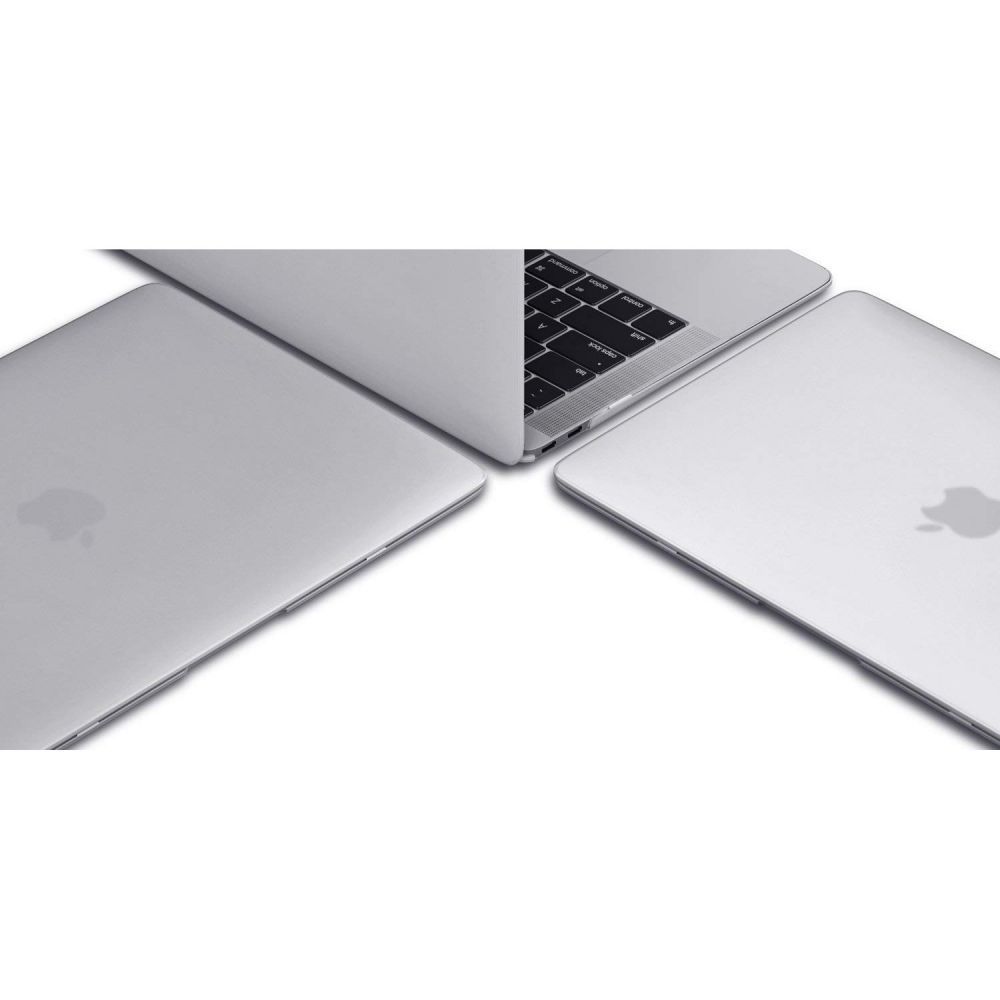 Dėklas Tech-Protect SmartShell MacBook Air 13 M2-M5 2023-2026, blizgus skaidrus - Image 3