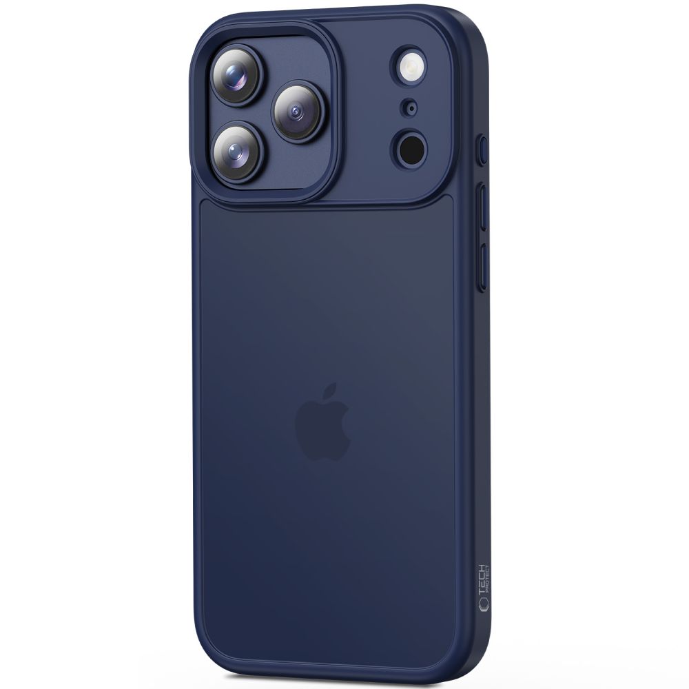 Dėklas Tech-Protect MagMat iPhone 17 Pro, matinis tamsiai mėlynas - Image 3