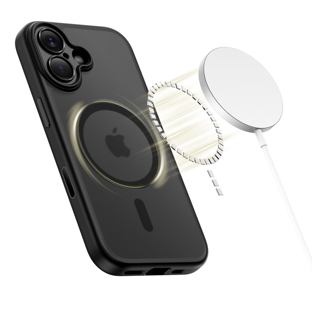 Dėklas Tech-Protect Magpeak MagSafe CC iPhone 17, matinis juodas - Image 2
