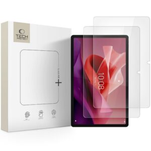 Apsauginis stiklas Tech-Protect Glass Fit+ 2 vnt. Lenovo Tab P12 / Idea Tab Pro / Yoga Tab Plus 12.7 TB-370 / TB-373 / TB-520, skaidrus