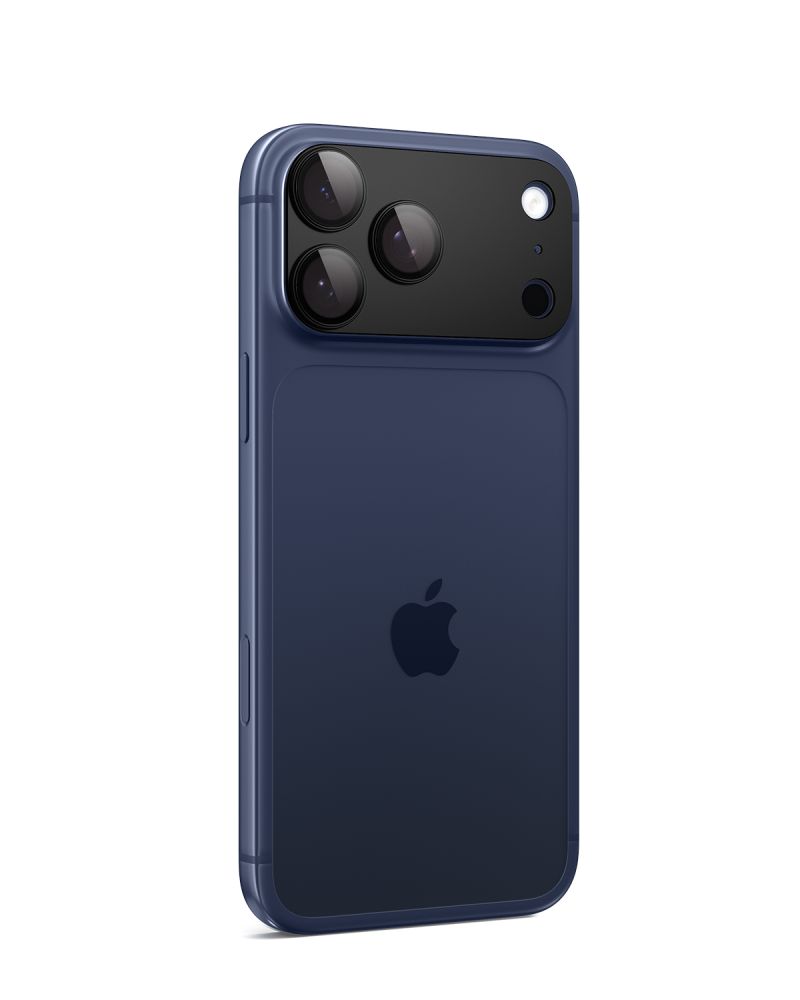 Kameros apsauginis stiklas Spigen Optik Pro XL EZ Fit iPhone 17 Pro, juodas - Image 4