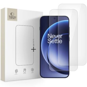 Apsauginis stiklas Tech-Protect Glass Fit+ 2 vnt. OnePlus 15, skaidrus