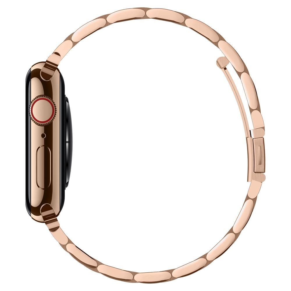 Apyrankė Spigen Modern Fit Band Apple Watch 8 / 9 / 10 / 11 / SE (40 / 41 / 42 mm) Rose Gold - Image 4