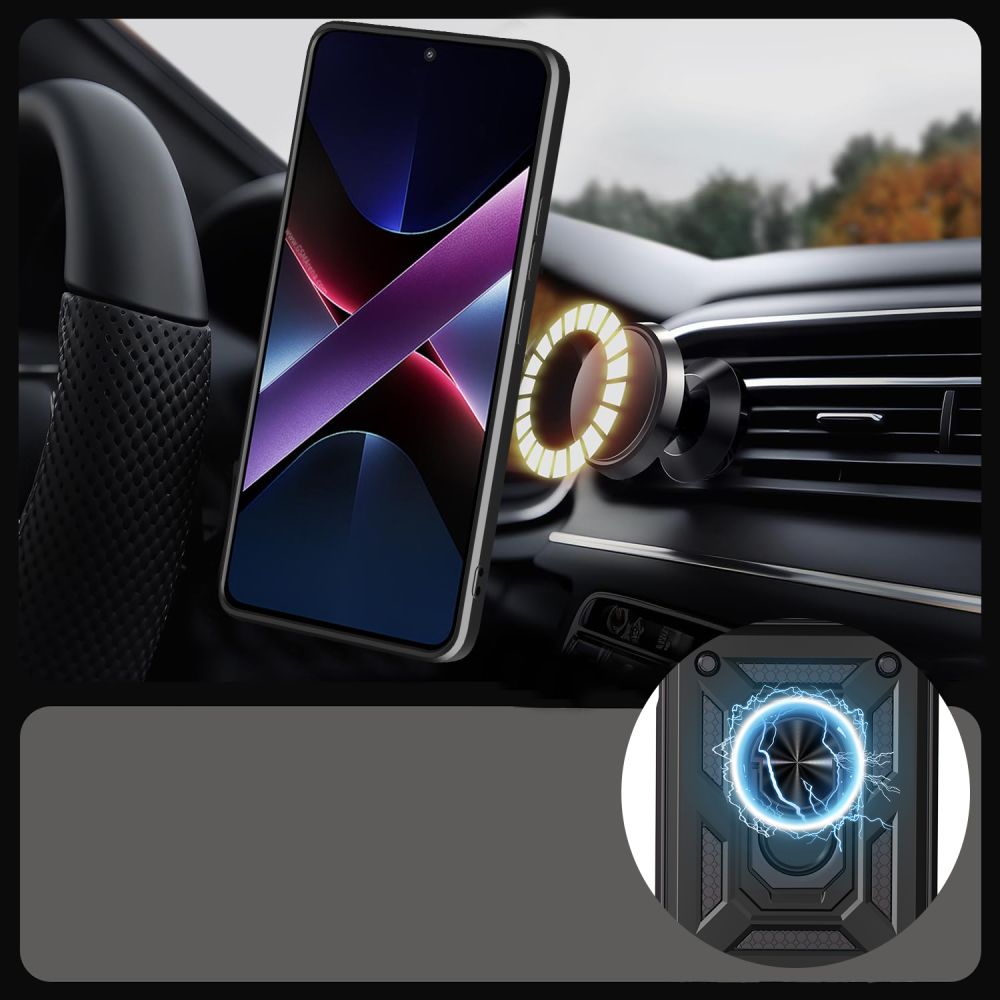Dėklas Tech-Protect CamShield Pro Xiaomi Poco F8 Pro, juodas - Image 3