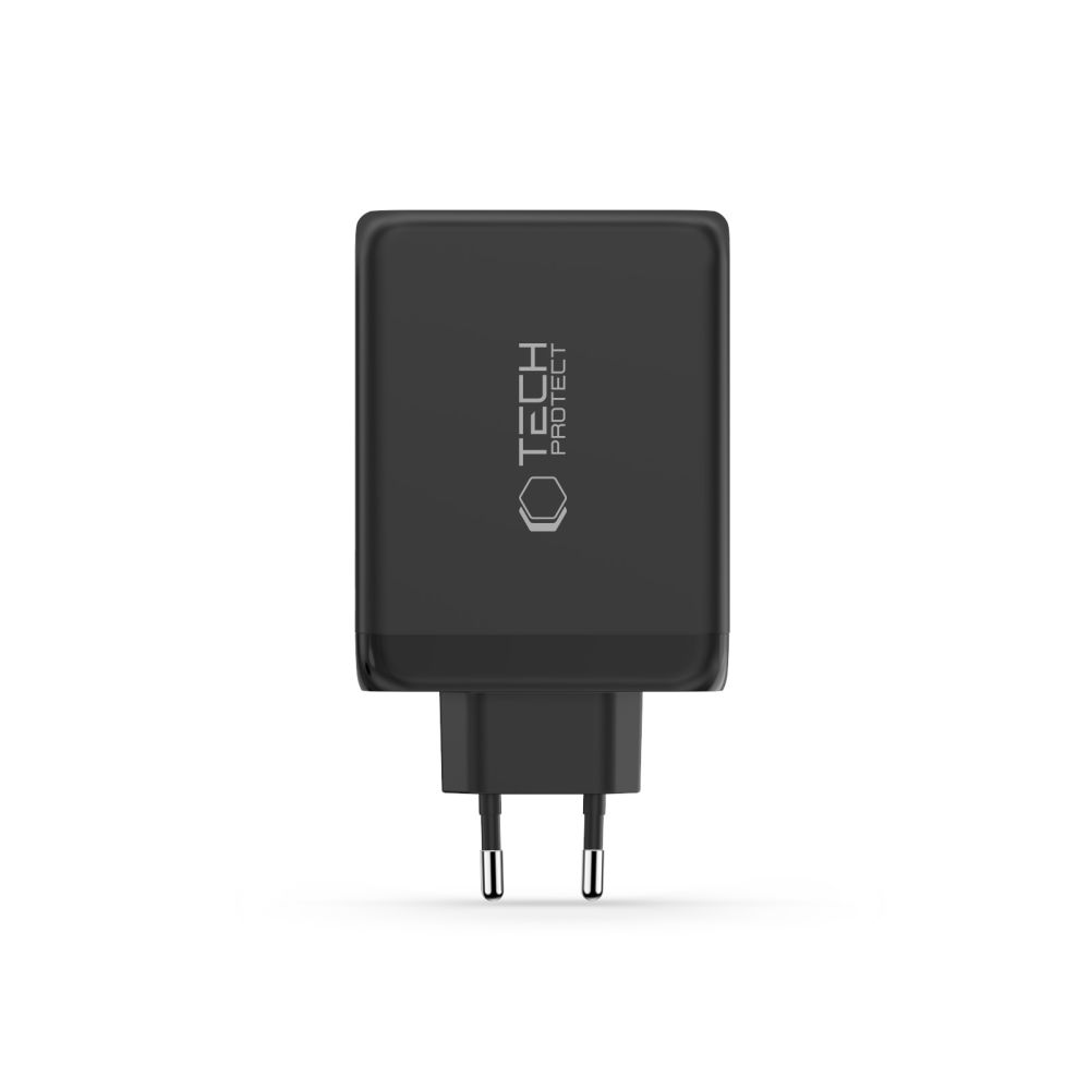 Tinklo įkroviklis Tech-Protect NC200W-GaN, 4 prievadų, 200W PD/QC3.0, juodas - Image 3