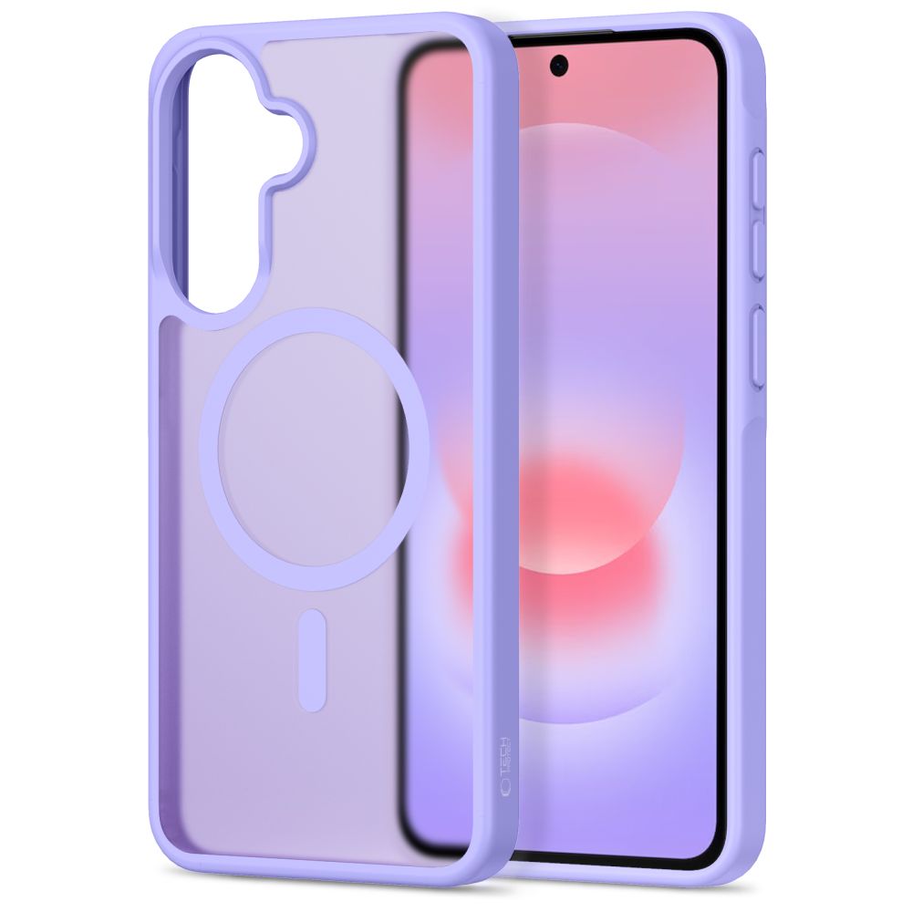 Dėklas Tech-Protect Magmat MagSafe Samsung Galaxy A36 / A56 / A37 / A27 5G, matinis alyvinis - Image 2