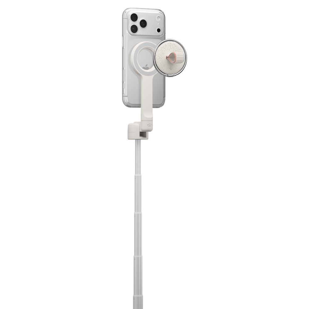 Selfie lazda su trikoju ir Bluetooth pultu Spigen S582W, smėlio spalvos - Image 4