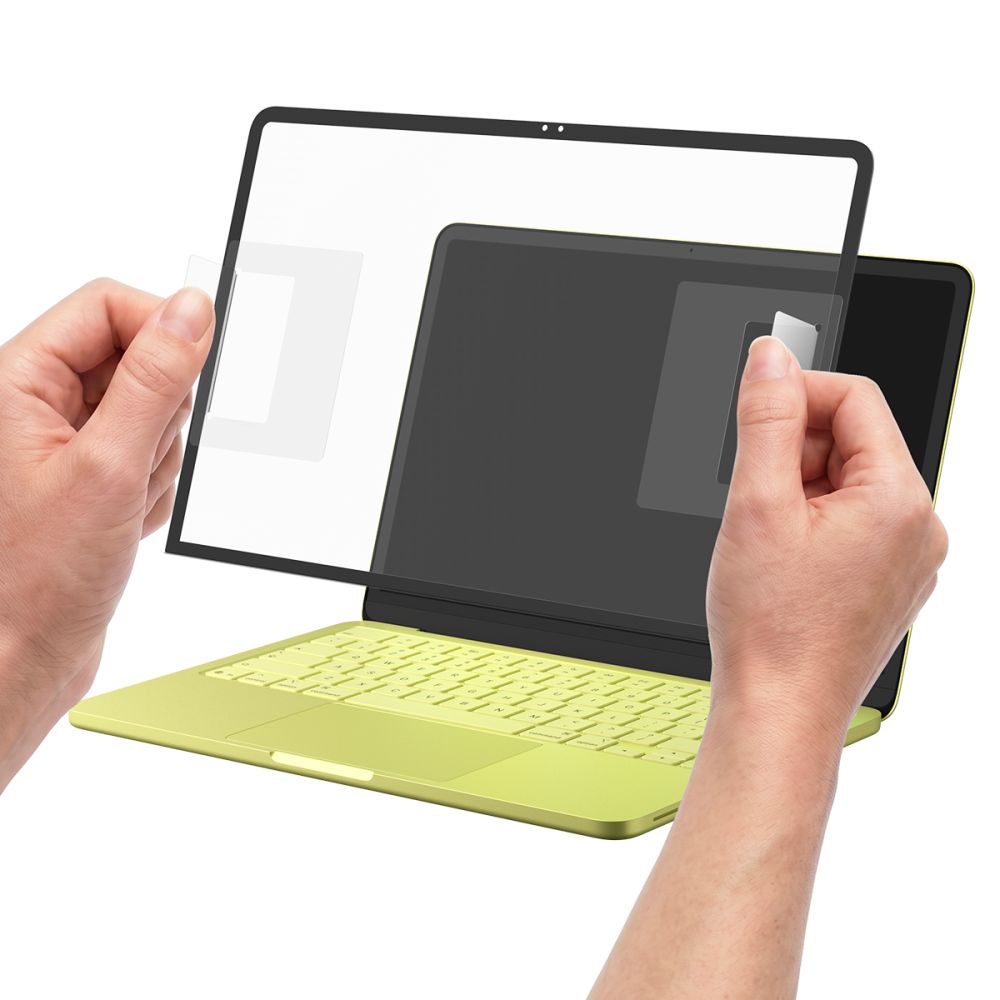 Apsauginis stiklas Spigen Glas.tR Slim FC MacBook Neo 13 (2026), juodas - Image 4
