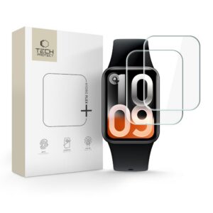 Apsauginė plėvelė Tech-Protect Hydro Flex+ Xiaomi Smart Band 10 Pro, 2 vnt., skaidri