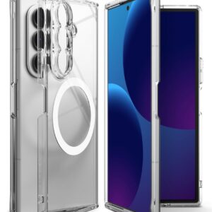 Dėklas Ringke Fusion Magnetic MagSafe Galaxy Z Fold 8 Ultra, skaidrus