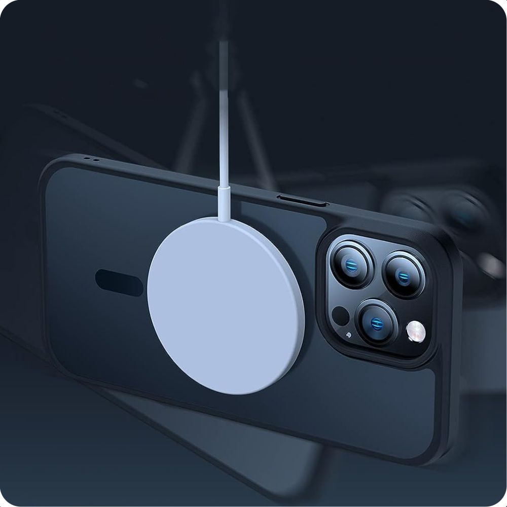 Dėklas Tech-Protect MagMat MagSafe iPhone 15, matinis juodas - Image 4