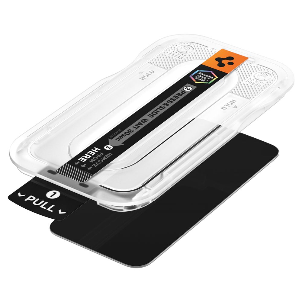 Apsauginis stiklas Spigen Glas.tR EZ Fit Pro AC HD Privacy Google Pixel 9 / 9 Pro / 10 Pro / 11 Pro, 2 vnt. - Image 3