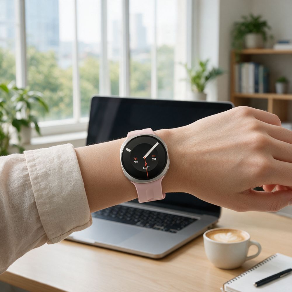 Dirželis Tech-Protect Silicone Evo Samsung Galaxy Watch 8 / 9 / Classic (40 / 44 / 46 mm), rožinis - Image 3