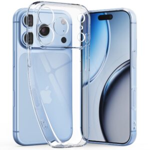 Dėklas Tech-Protect FlexAir iPhone 17 Pro / 18 Pro, skaidrus