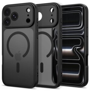 Dėklas Tech-Protect BasicMag MagSafe iPhone 17 Pro Max / 18 Pro Max, matinis juodas