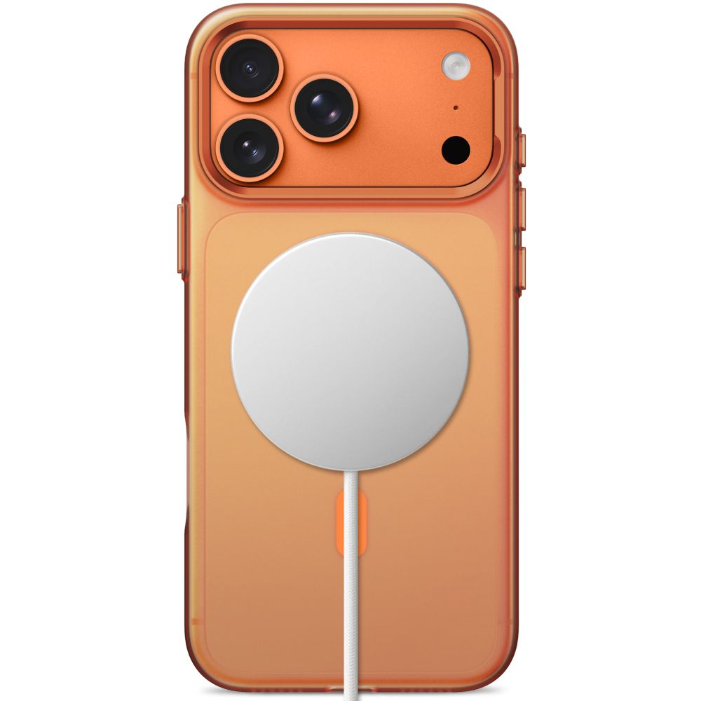 Dėklas Tech-Protect MagZero MagSafe iPhone 17 Pro Max / 18 Pro Max, matinis kosminis oranžinis - Image 4
