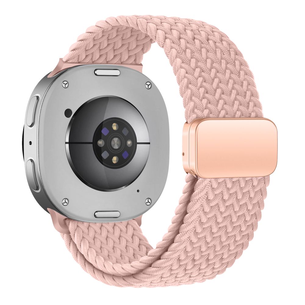 Dirželis Tech-Protect NylonMag Samsung Galaxy Watch 8 / 9 / Classic (40 / 44 / 46 mm), pilkai rožinis - Image 2