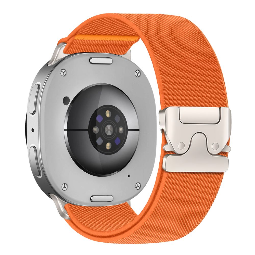 Dirželis Tech-Protect Nylon Clasp Samsung Galaxy Watch 8 / 9 / Classic (40 / 44 / 46 mm), oranžinis - Image 2
