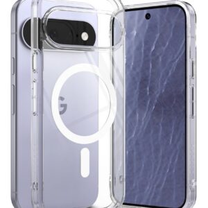 Dėklas Ringke Fusion Magnetic MagSafe Google Pixel 11, skaidrus