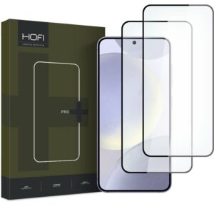 Apsauginis stiklas Hofi Glass Pro+ Galaxy S24, 2 vnt., juodas
