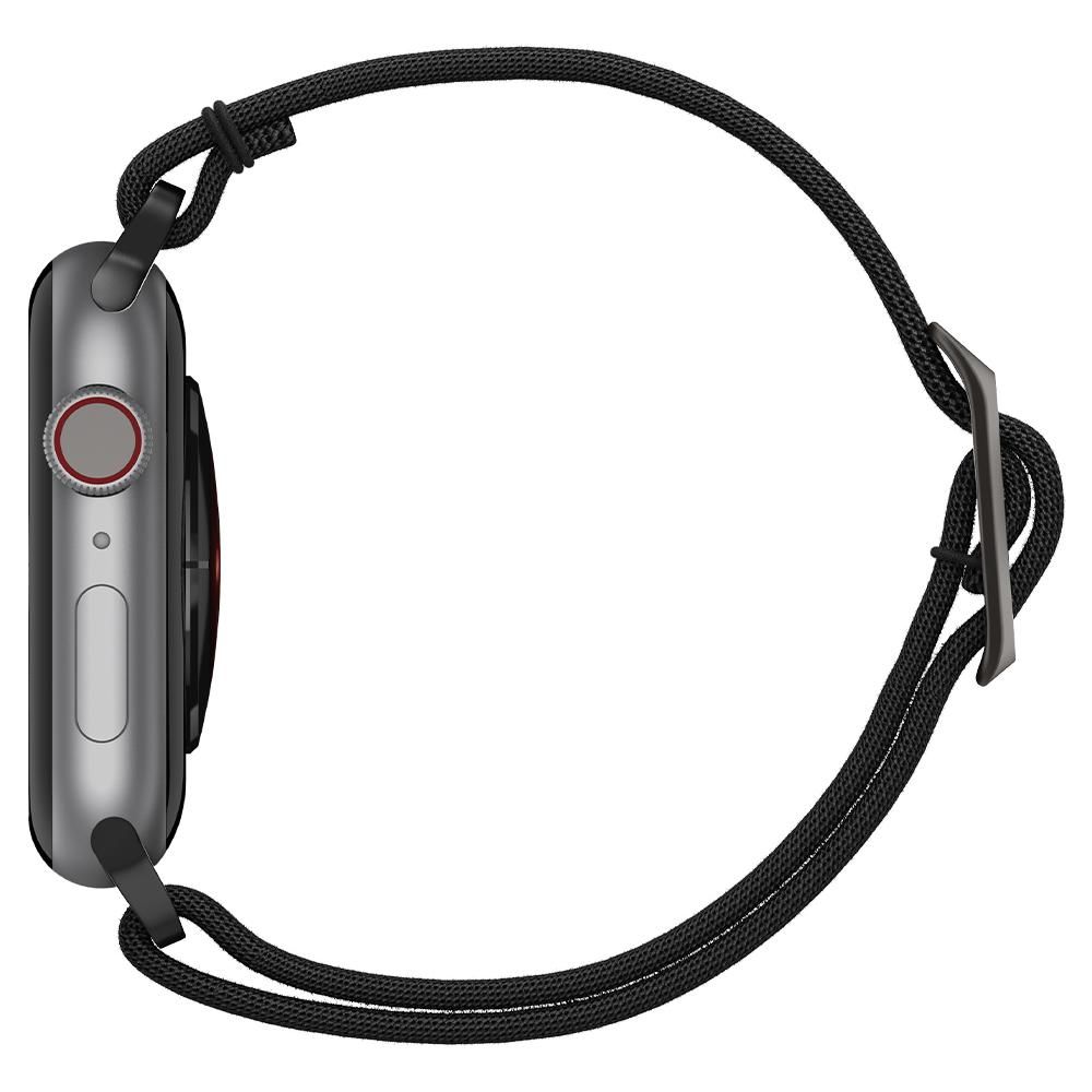 Dirželis Spigen Fit Lite Apple Watch 8 / 9 / 10 / 11 / SE / Ultra (44 / 45 / 46 / 49 mm) juodas - Image 5
