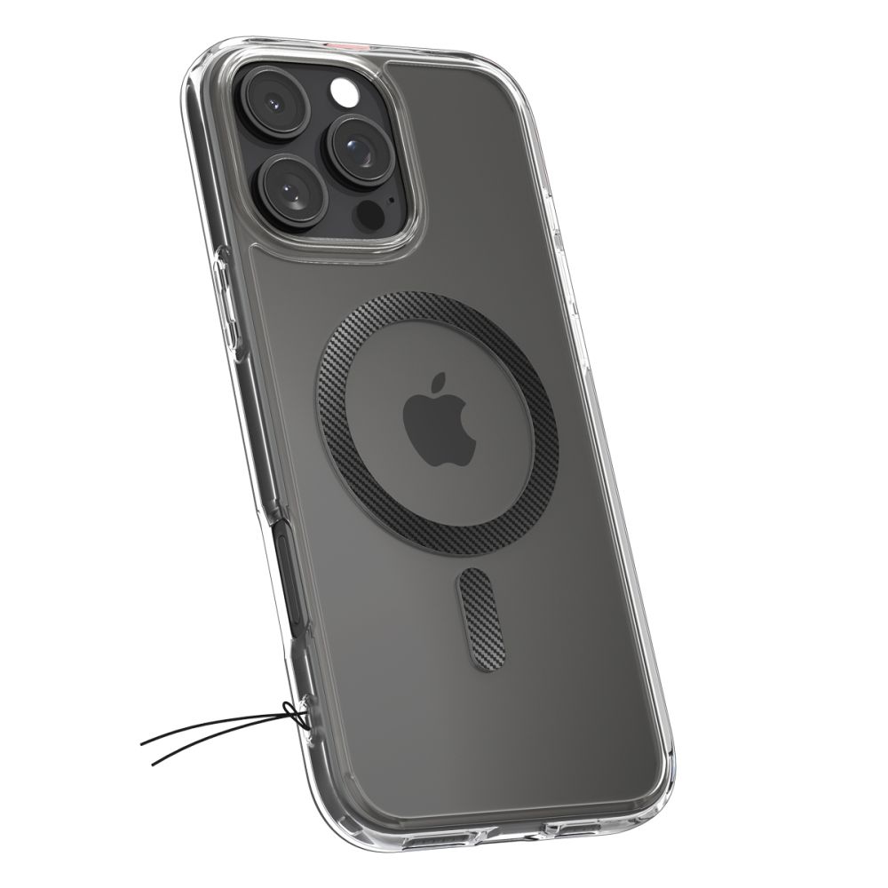 Dėklas Spigen Ultra Hybrid MagSafe iPhone 16 Pro Max, karbono pluošto - Image 3