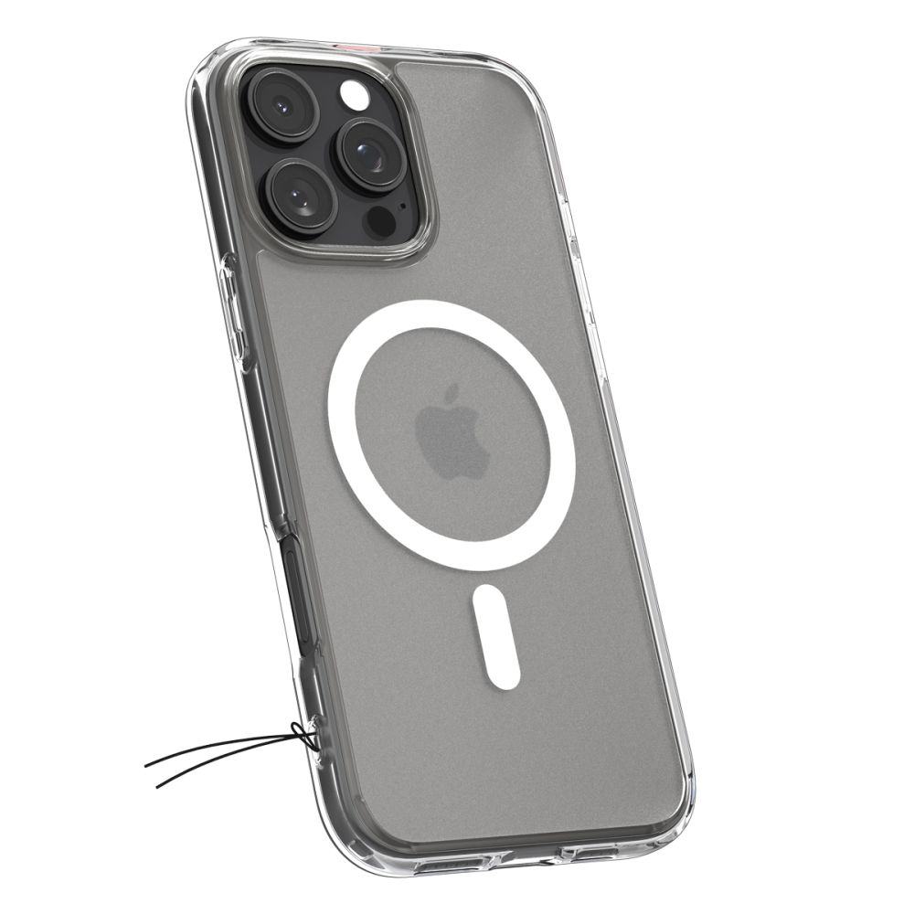 Dėklas Spigen Ultra Hybrid Mag MagSafe iPhone 16 Pro, matinis skaidrus - Image 3