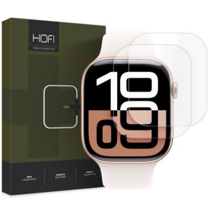 Apsauginė plėvelė Hofi HydroFlex Pro+ Apple Watch 10 / 11 (42 mm), 2 vnt., skaidri