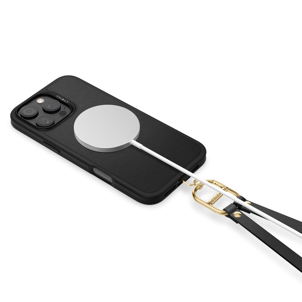 Dėklas Spigen Cyrill Kajuk Classic Charm Mag MagSafe iPhone 16 Pro, juodas - Image 5